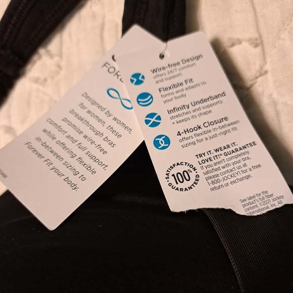 Jockey Forever Fit Bra Size 3XL - Picture 8 of 9